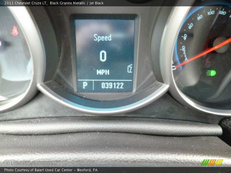 Black Granite Metallic / Jet Black 2011 Chevrolet Cruze LT
