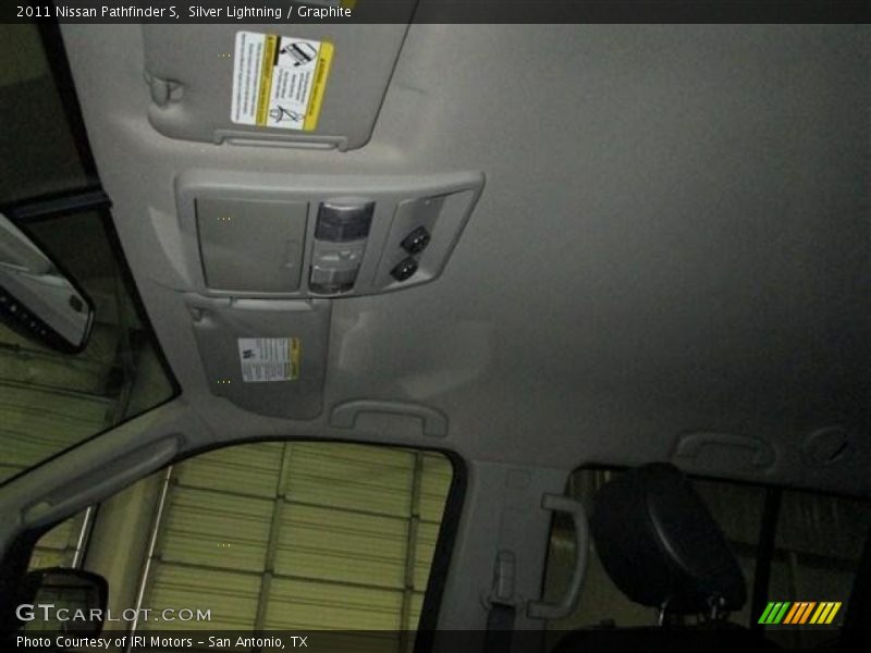 Silver Lightning / Graphite 2011 Nissan Pathfinder S