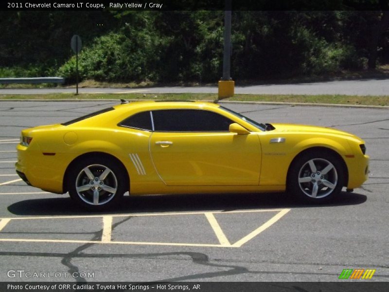 Rally Yellow / Gray 2011 Chevrolet Camaro LT Coupe