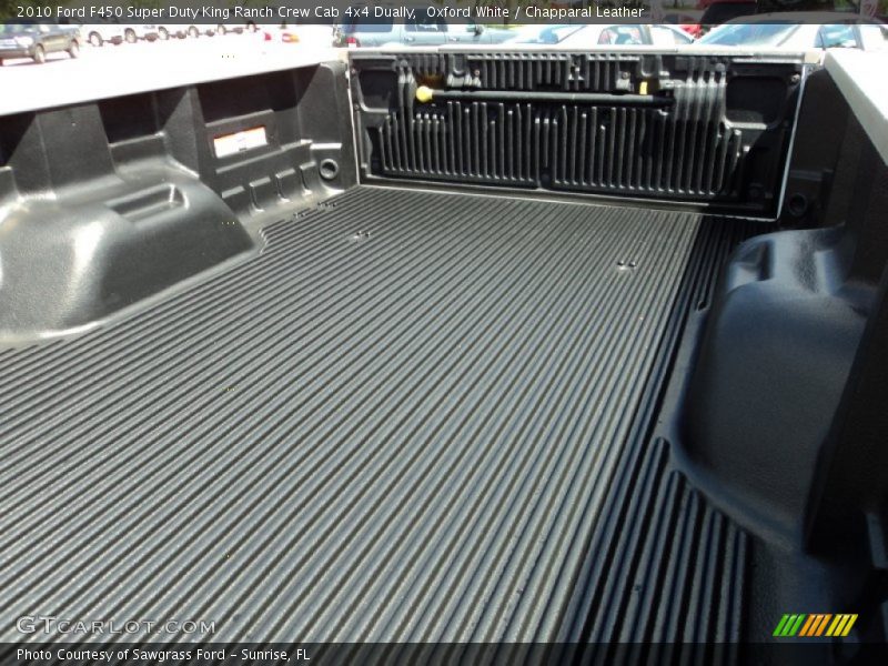 Oxford White / Chapparal Leather 2010 Ford F450 Super Duty King Ranch Crew Cab 4x4 Dually