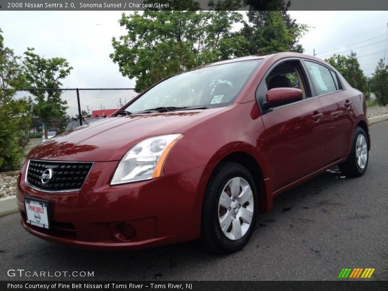 Sonoma Sunset / Charcoal/Steel 2008 Nissan Sentra 2.0