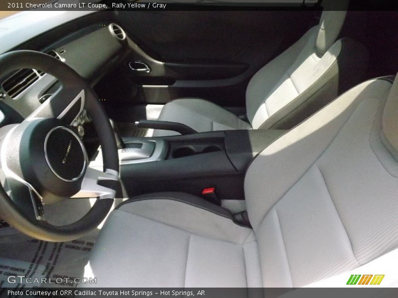 Rally Yellow / Gray 2011 Chevrolet Camaro LT Coupe