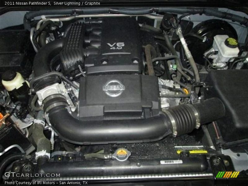 Silver Lightning / Graphite 2011 Nissan Pathfinder S