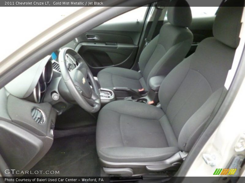Gold Mist Metallic / Jet Black 2011 Chevrolet Cruze LT