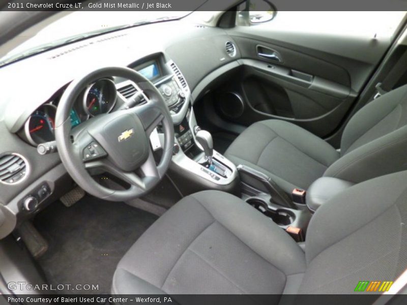 Gold Mist Metallic / Jet Black 2011 Chevrolet Cruze LT