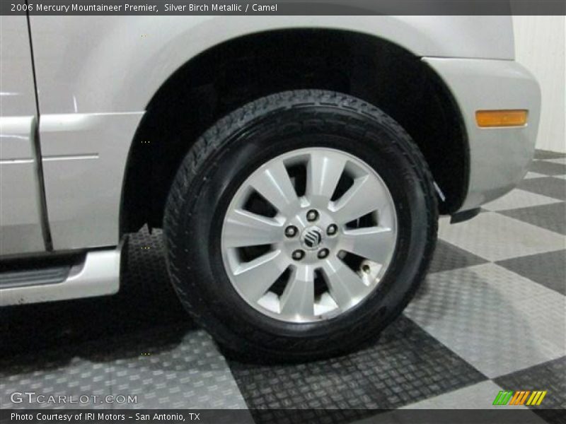 Silver Birch Metallic / Camel 2006 Mercury Mountaineer Premier
