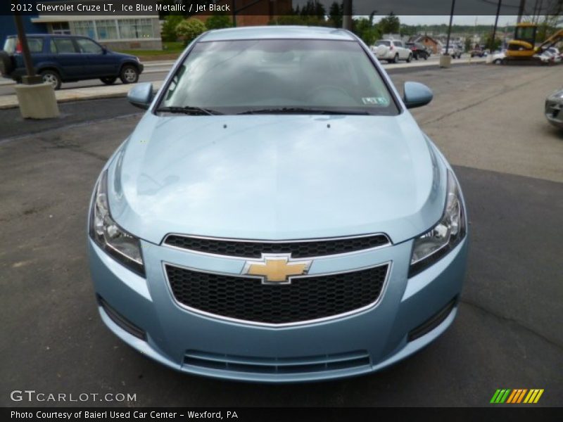 Ice Blue Metallic / Jet Black 2012 Chevrolet Cruze LT