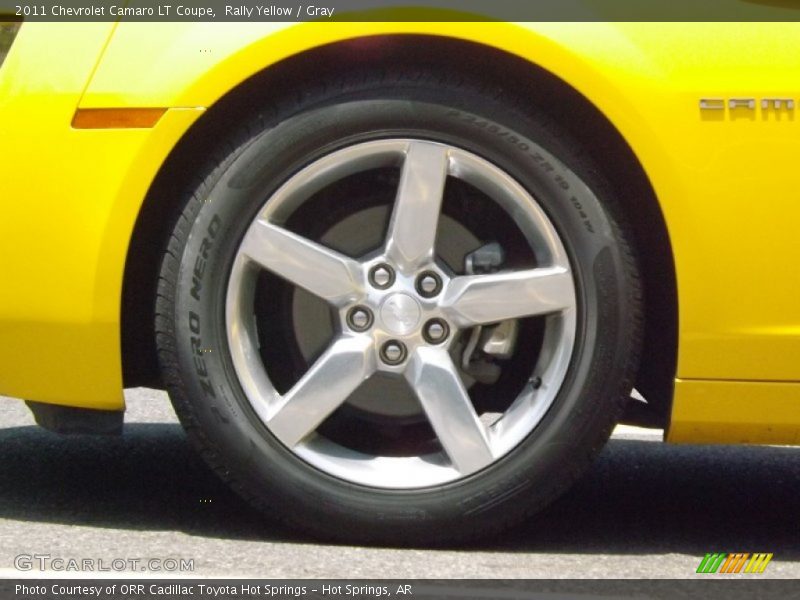Rally Yellow / Gray 2011 Chevrolet Camaro LT Coupe