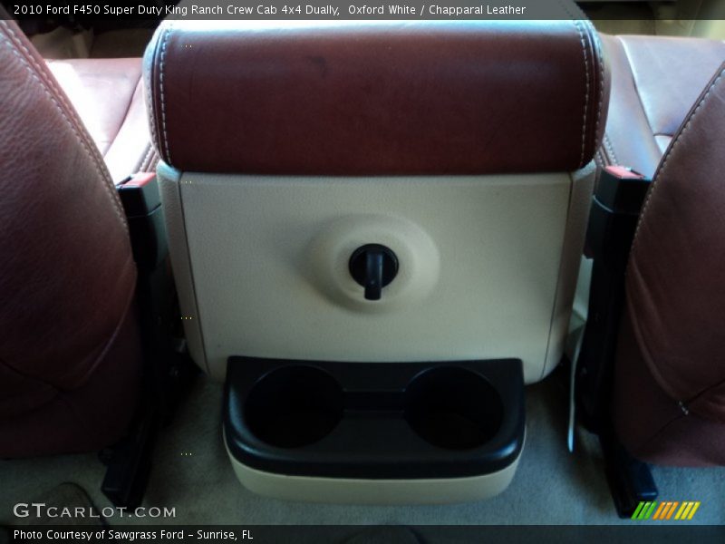 Oxford White / Chapparal Leather 2010 Ford F450 Super Duty King Ranch Crew Cab 4x4 Dually