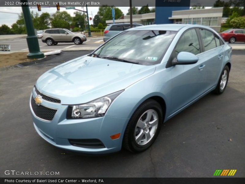 Ice Blue Metallic / Jet Black 2012 Chevrolet Cruze LT