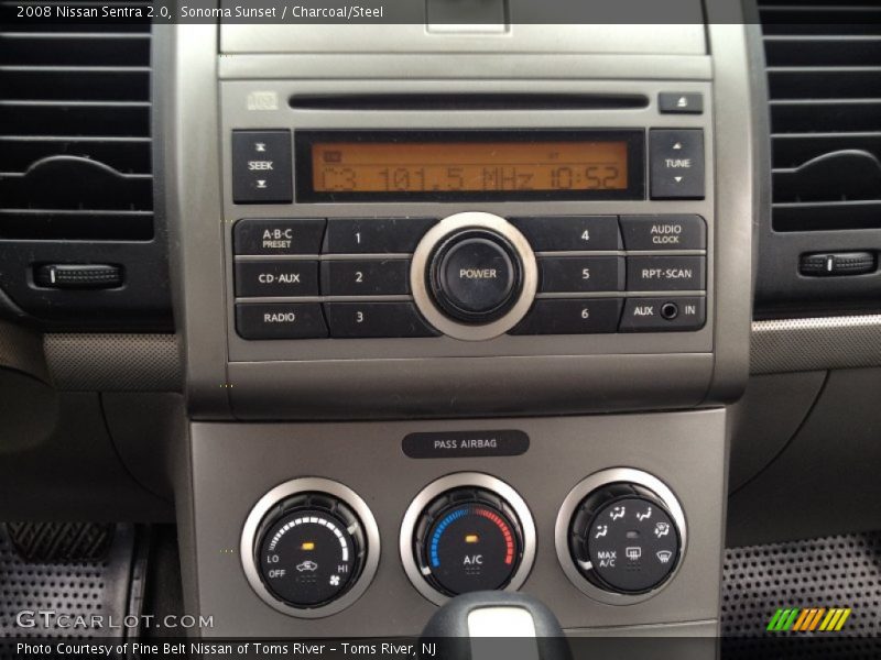 Sonoma Sunset / Charcoal/Steel 2008 Nissan Sentra 2.0