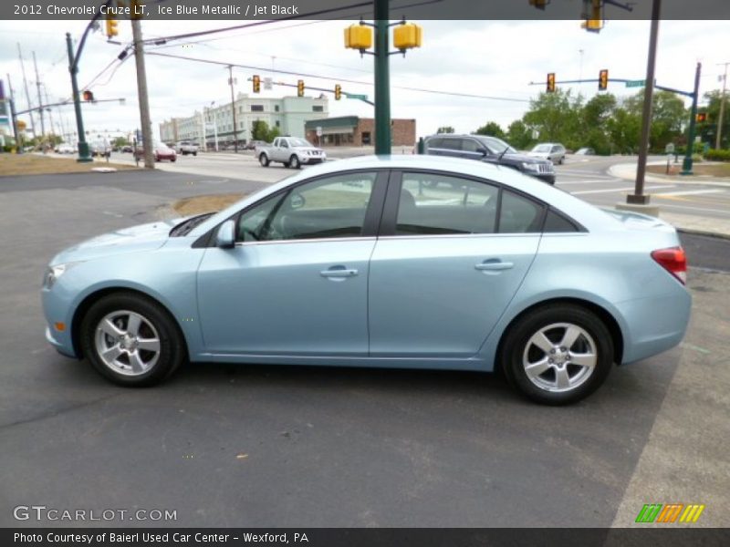 Ice Blue Metallic / Jet Black 2012 Chevrolet Cruze LT
