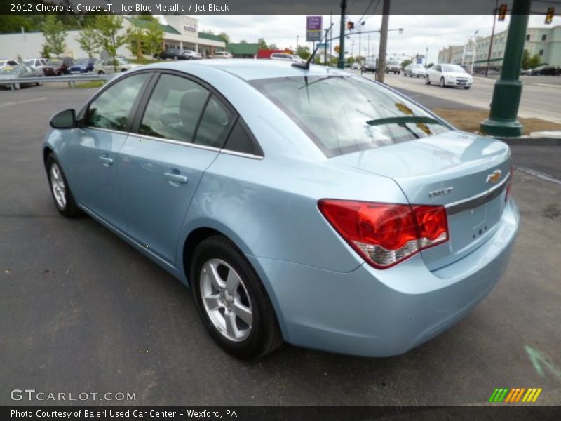 Ice Blue Metallic / Jet Black 2012 Chevrolet Cruze LT