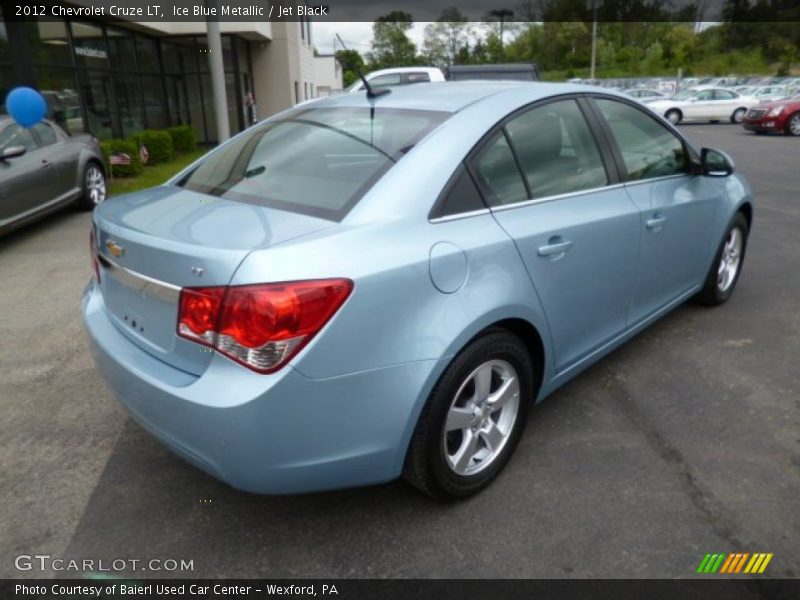 Ice Blue Metallic / Jet Black 2012 Chevrolet Cruze LT