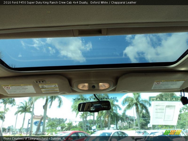 Oxford White / Chapparal Leather 2010 Ford F450 Super Duty King Ranch Crew Cab 4x4 Dually