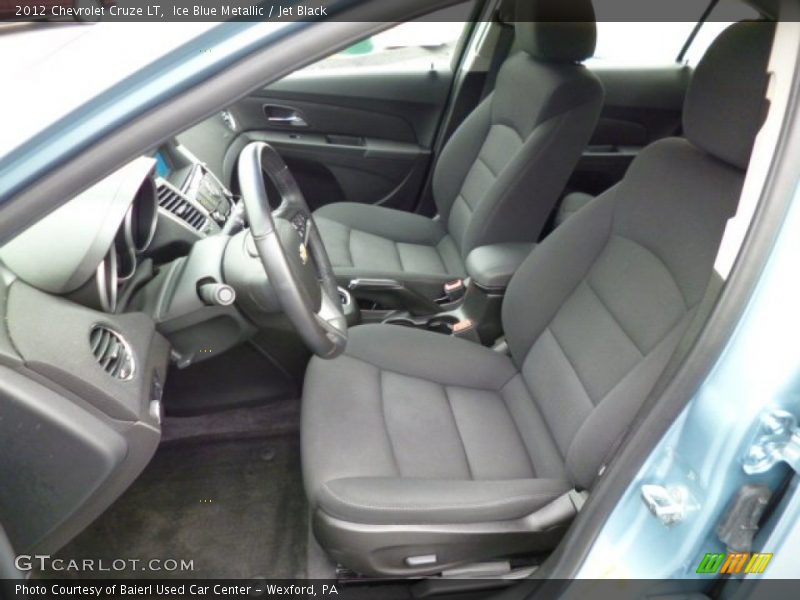 Ice Blue Metallic / Jet Black 2012 Chevrolet Cruze LT