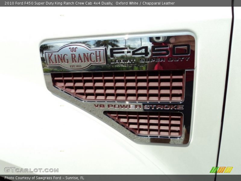 2010 F450 Super Duty King Ranch Crew Cab 4x4 Dually Logo