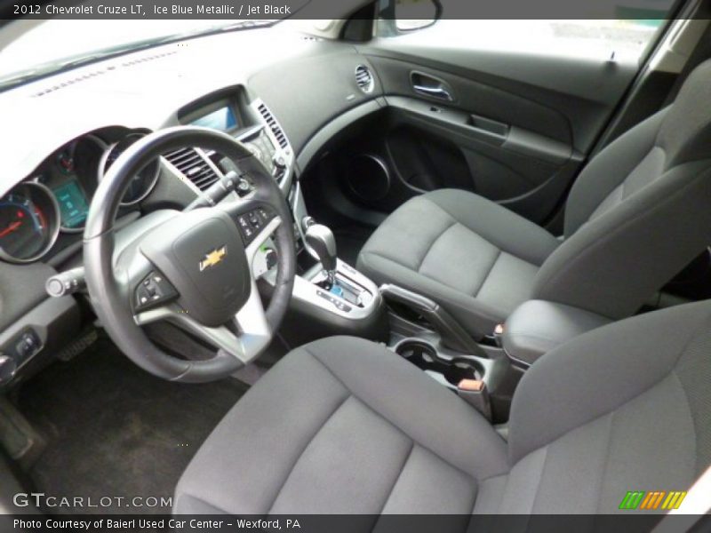 Ice Blue Metallic / Jet Black 2012 Chevrolet Cruze LT