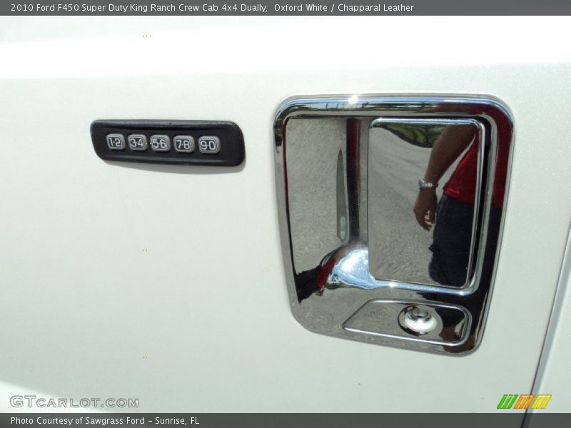Oxford White / Chapparal Leather 2010 Ford F450 Super Duty King Ranch Crew Cab 4x4 Dually