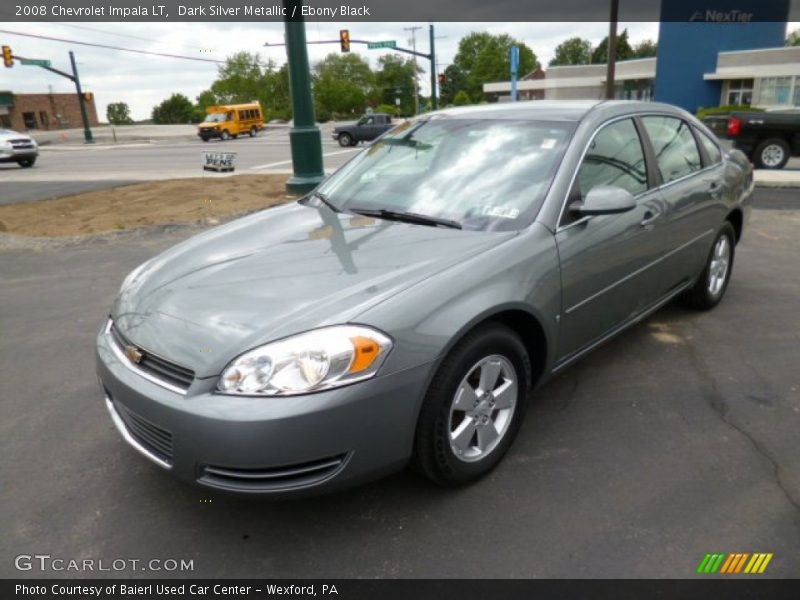 Dark Silver Metallic / Ebony Black 2008 Chevrolet Impala LT