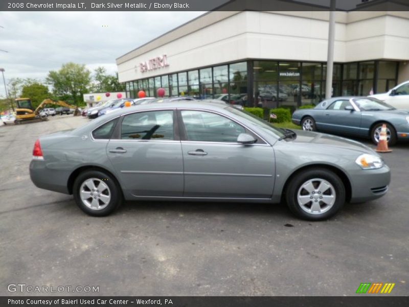 Dark Silver Metallic / Ebony Black 2008 Chevrolet Impala LT