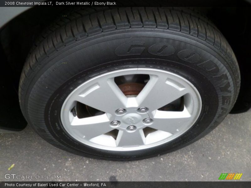 Dark Silver Metallic / Ebony Black 2008 Chevrolet Impala LT