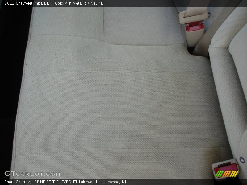 Gold Mist Metallic / Neutral 2012 Chevrolet Impala LT