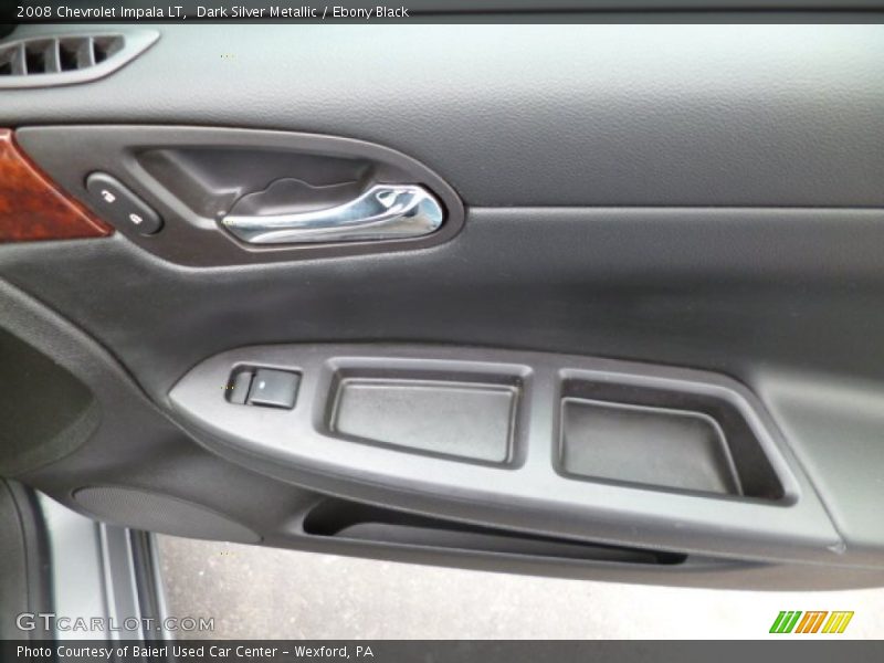 Dark Silver Metallic / Ebony Black 2008 Chevrolet Impala LT