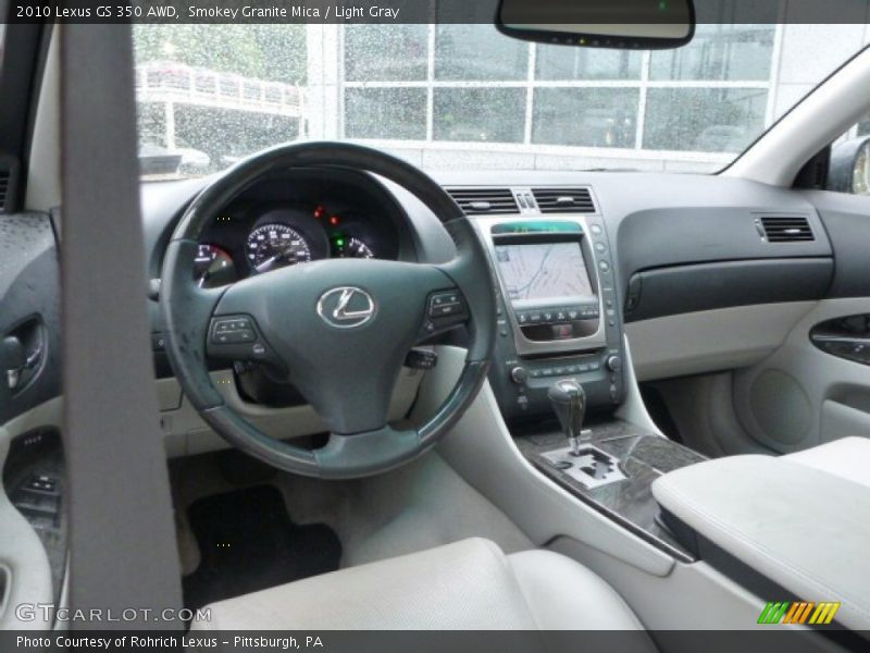  2010 GS 350 AWD Light Gray Interior