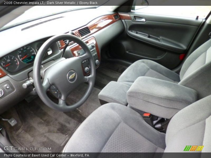 Dark Silver Metallic / Ebony Black 2008 Chevrolet Impala LT