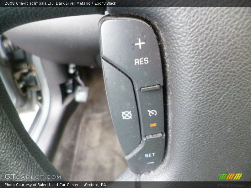 Dark Silver Metallic / Ebony Black 2008 Chevrolet Impala LT
