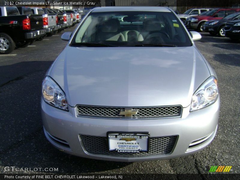 Silver Ice Metallic / Gray 2012 Chevrolet Impala LT