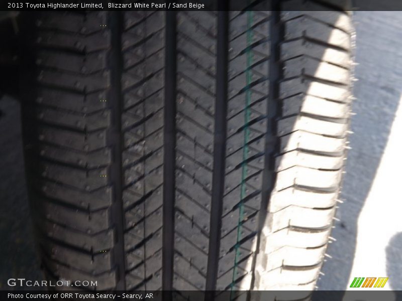 Blizzard White Pearl / Sand Beige 2013 Toyota Highlander Limited