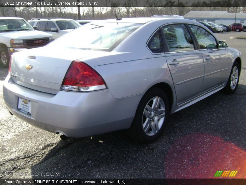 Silver Ice Metallic / Gray 2012 Chevrolet Impala LT