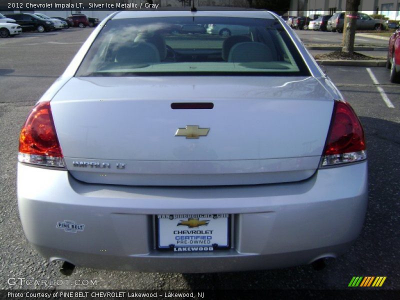 Silver Ice Metallic / Gray 2012 Chevrolet Impala LT