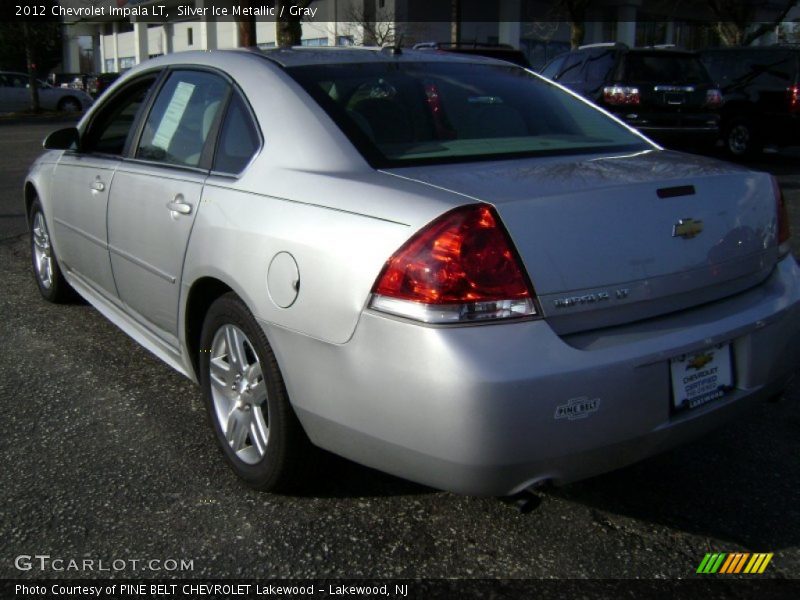 Silver Ice Metallic / Gray 2012 Chevrolet Impala LT