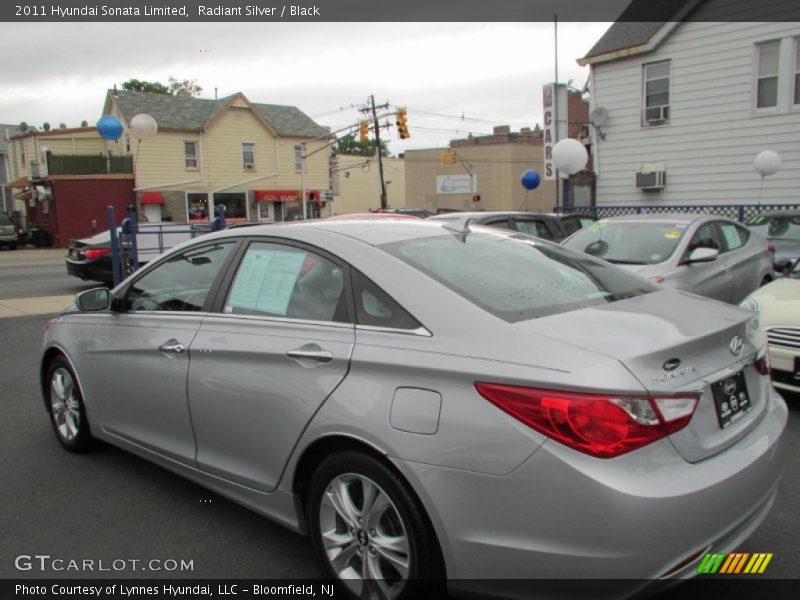 Radiant Silver / Black 2011 Hyundai Sonata Limited