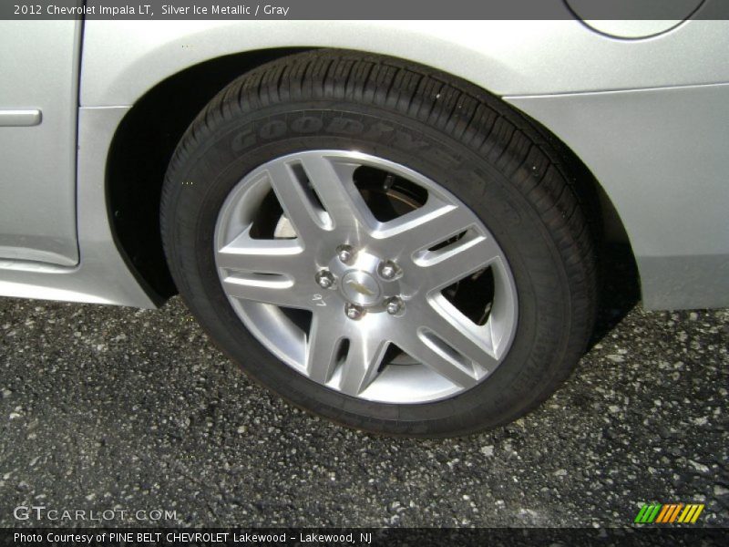Silver Ice Metallic / Gray 2012 Chevrolet Impala LT