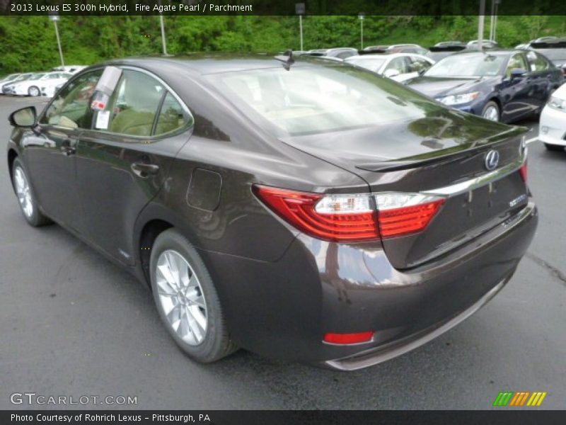 Fire Agate Pearl / Parchment 2013 Lexus ES 300h Hybrid