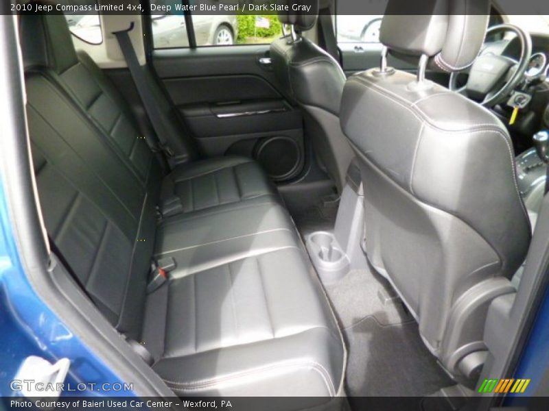 Deep Water Blue Pearl / Dark Slate Gray 2010 Jeep Compass Limited 4x4