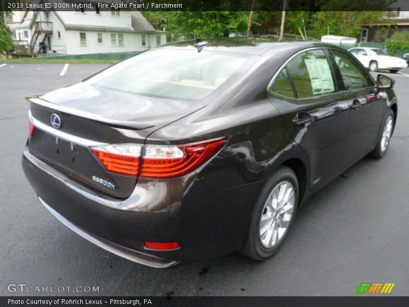 Fire Agate Pearl / Parchment 2013 Lexus ES 300h Hybrid