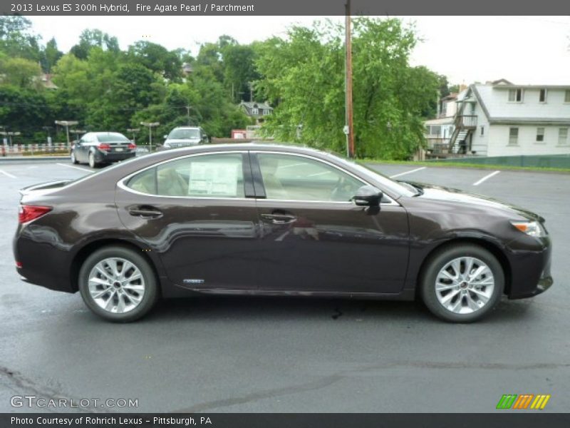 Fire Agate Pearl / Parchment 2013 Lexus ES 300h Hybrid