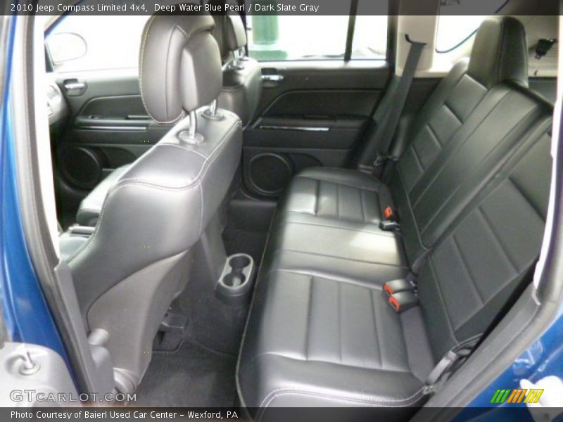 Deep Water Blue Pearl / Dark Slate Gray 2010 Jeep Compass Limited 4x4