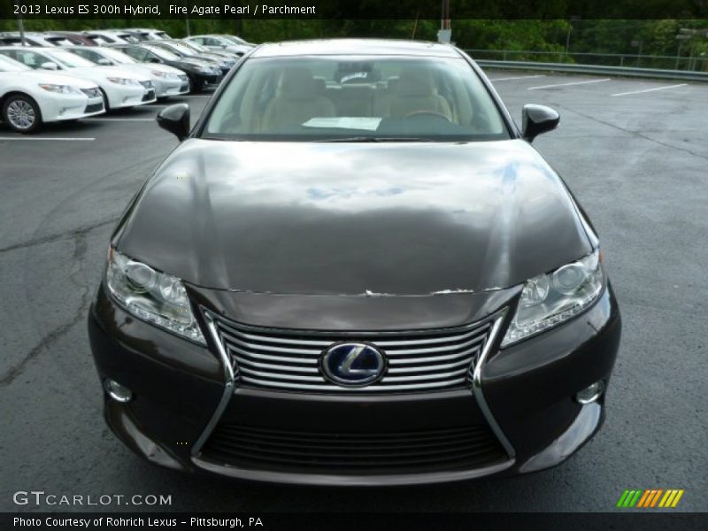 Fire Agate Pearl / Parchment 2013 Lexus ES 300h Hybrid