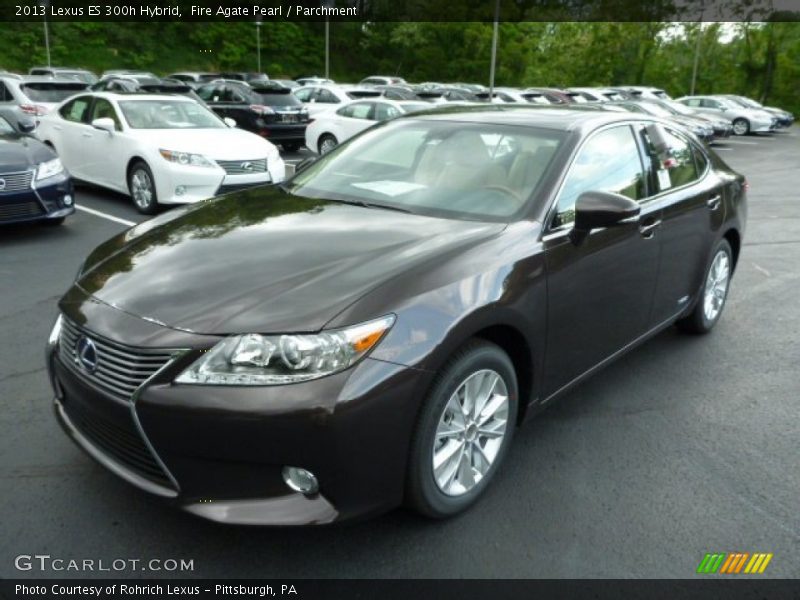 Fire Agate Pearl / Parchment 2013 Lexus ES 300h Hybrid