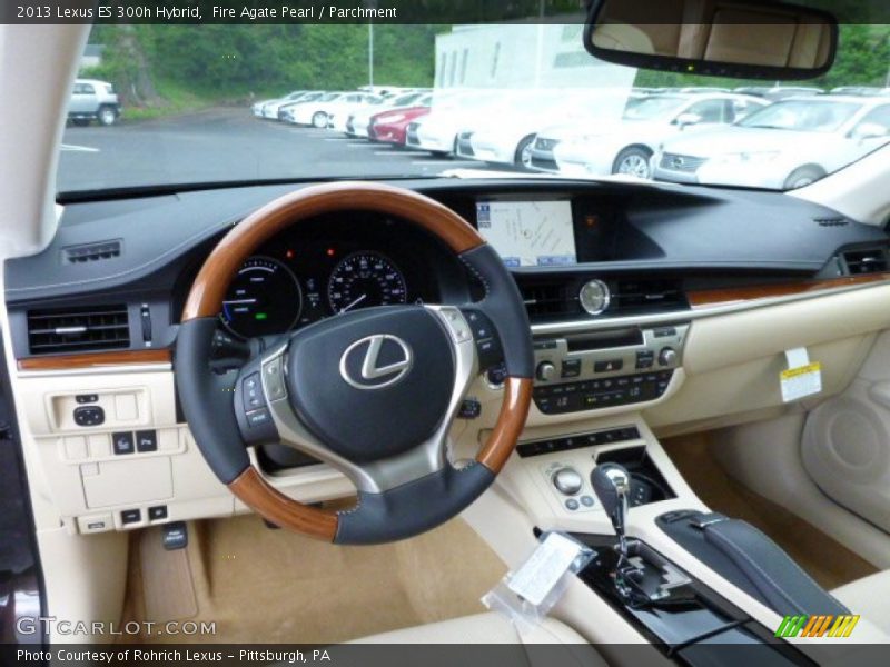 Fire Agate Pearl / Parchment 2013 Lexus ES 300h Hybrid