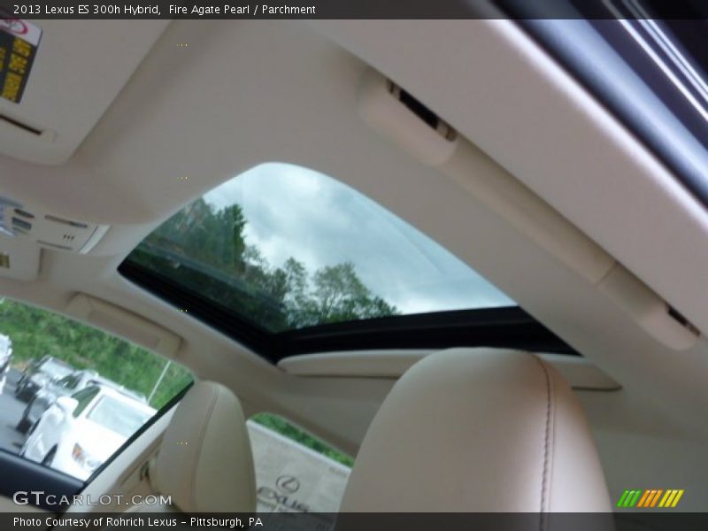 Fire Agate Pearl / Parchment 2013 Lexus ES 300h Hybrid