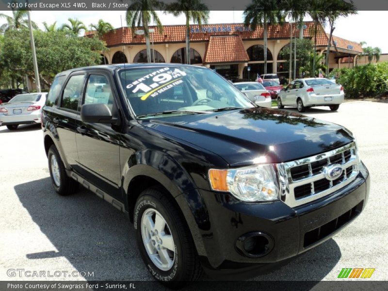 Black / Stone 2010 Ford Escape XLS 4WD
