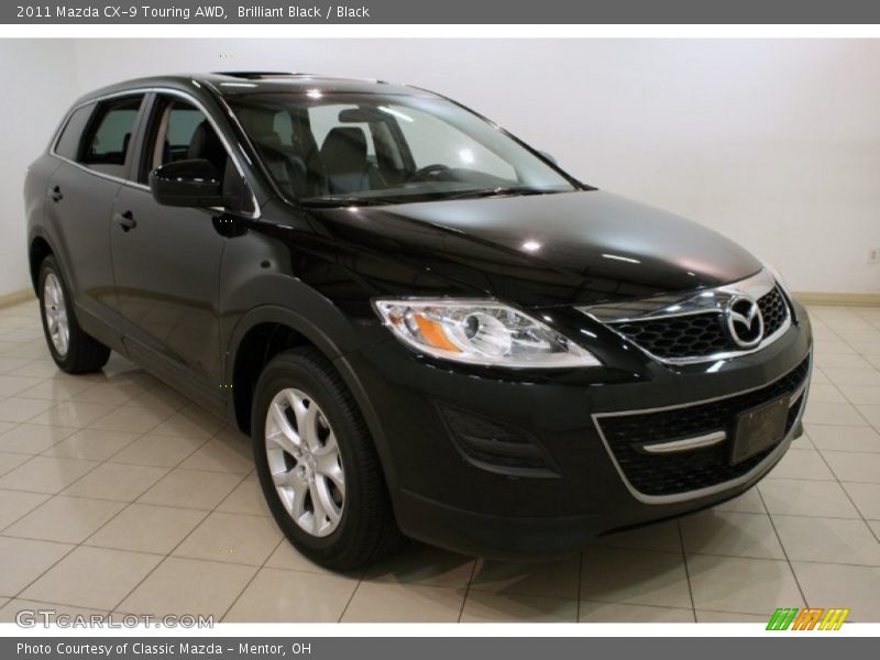 Brilliant Black / Black 2011 Mazda CX-9 Touring AWD