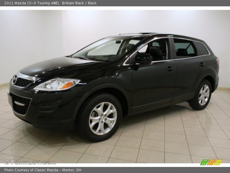 Brilliant Black / Black 2011 Mazda CX-9 Touring AWD